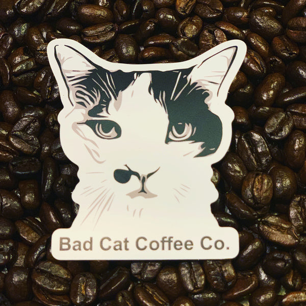 Bad Cat- Patches Sticker